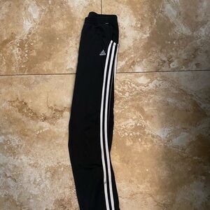 Adidas Kids Black Track Pants